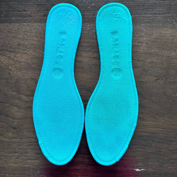 Rothys Limited Edition Multi Metallic Sparkling The Round Flats Shoes Size 11 - Picture 9 of 14